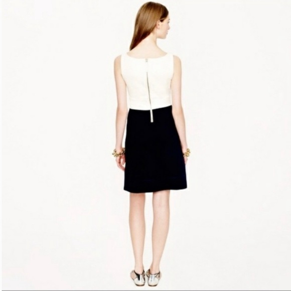 J. Crew Colorblock Knit Dress - Picture 2 of 8